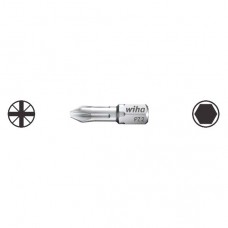 Wiha ZOT Torsion Bit - Pozidriv - Style C 6.3. - PZ2 - 05075